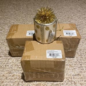 NWT. Holiday Lane by Macys Gift Packages Ornaments